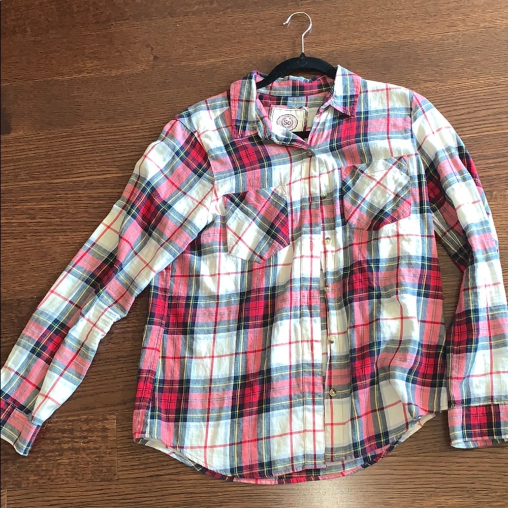 Authentic American heritage plaid button down